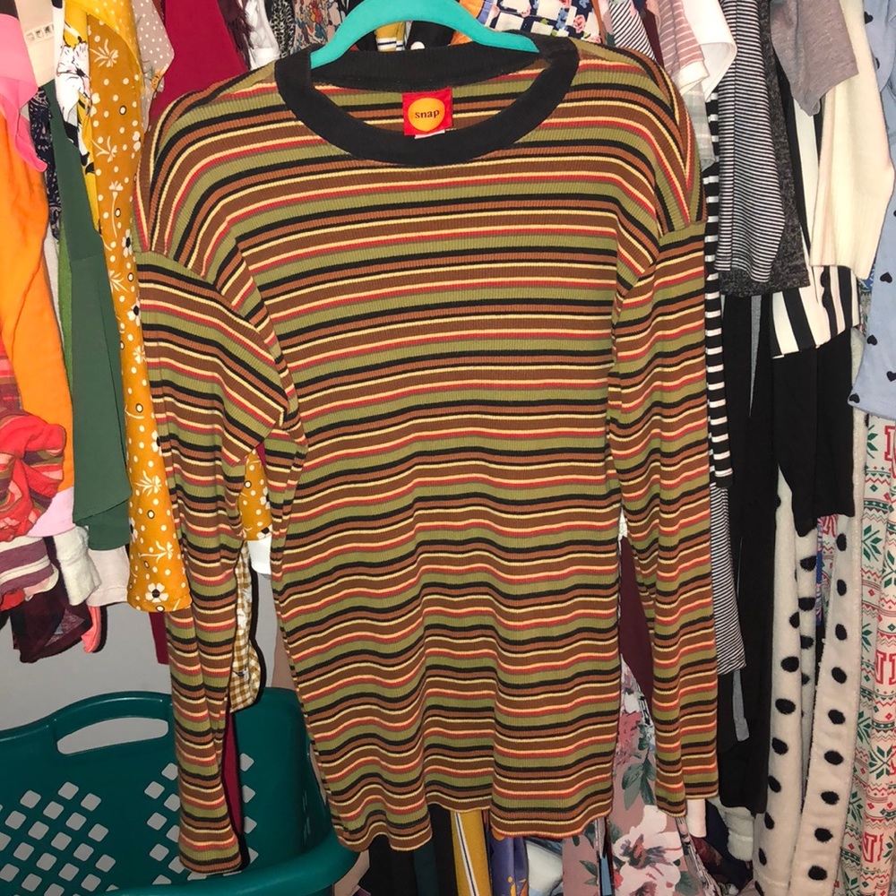 Heavy vintage sweater striped
